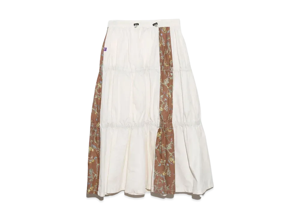 The North Face PURPLE LABEL Field Tiered Skirt "Natural"