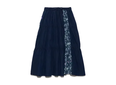 The North Face PURPLE LABEL Field Tiered Skirt "Indigo"