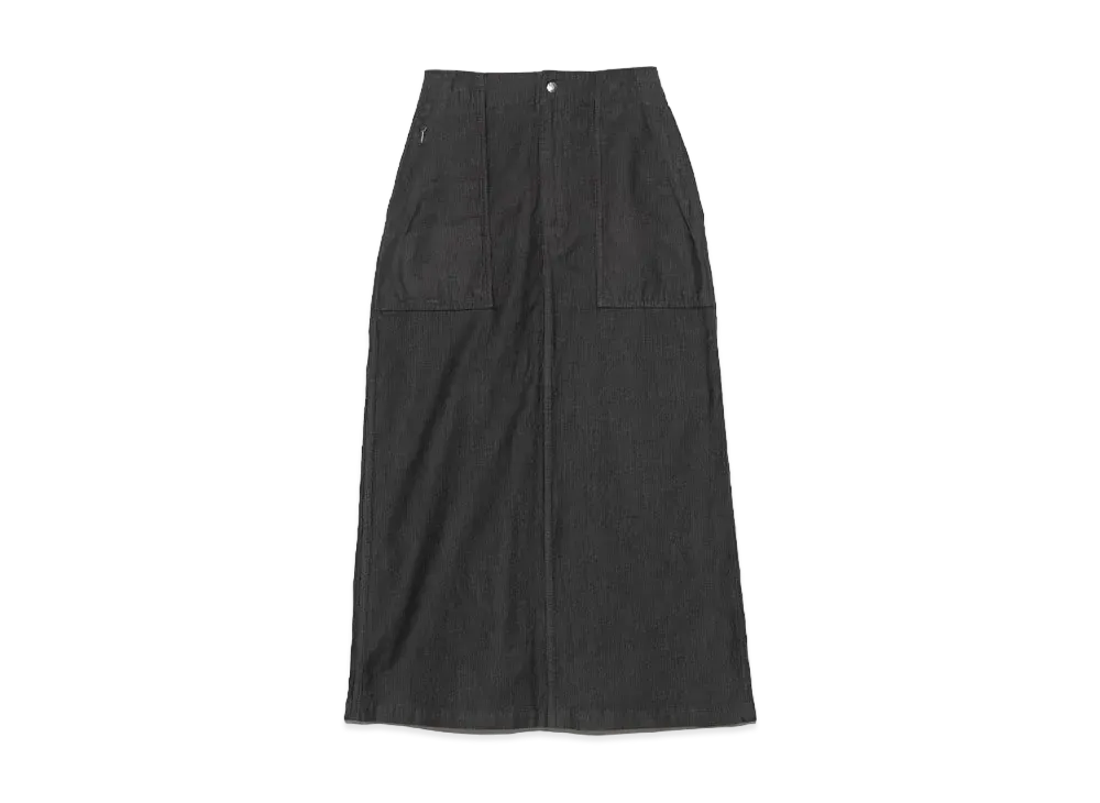 The North Face PURPLE LABEL Uncut Corduroy Field Skirt "Charcoal"