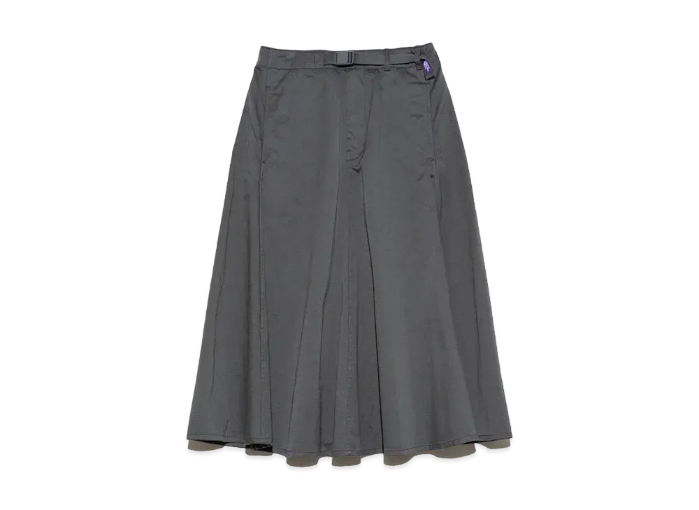 The North Face PURPLE LABEL Chino Flared Field Skirt "Asphalt Gray"