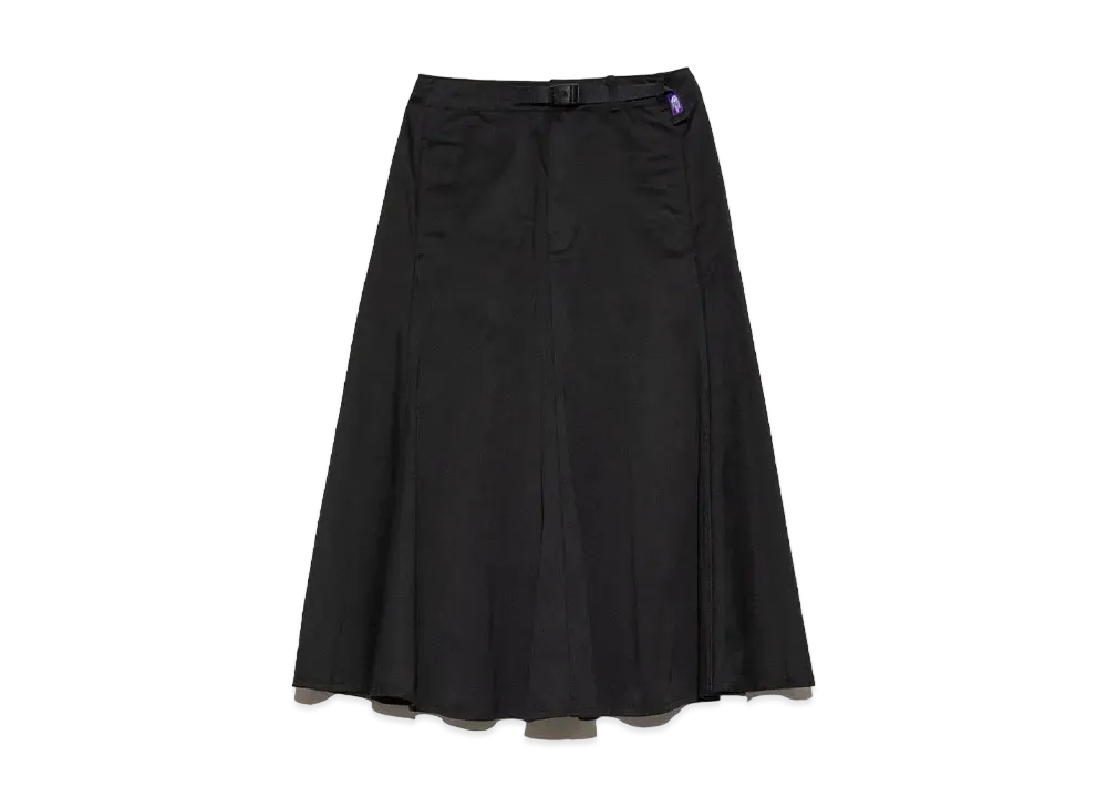 The North Face PURPLE LABEL Chino Flared Field Skirt "Black"