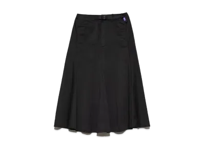 The North Face PURPLE LABEL Chino Flared Field Skirt "Black"