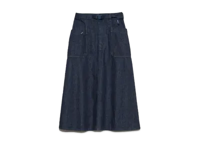 The North Face PURPLE LABEL Denim Field Skirt "Indigo"