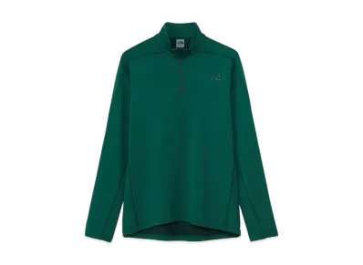 The North Face Long Sleeve Flash Dry Zip Up "Hunter Green"