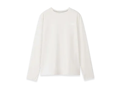 The North Face Ladies Long Sleeve Enduro Crew "Grayish White"