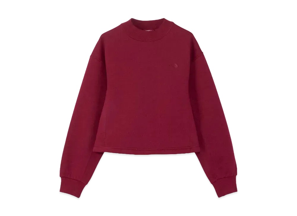 The North Face Better Terry Cropped Crew "Beetroot"
