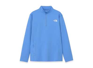The North Face Long Sleeve QD Mid Zip Up "Marina Blue"