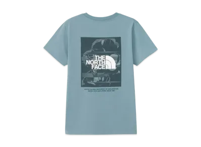 The North Face Short Sleeve Digital Box Logo Tee "Goblin Blue"