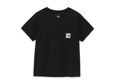 The North Face Short Sleeve Square Logo Pocket Tee "Black"