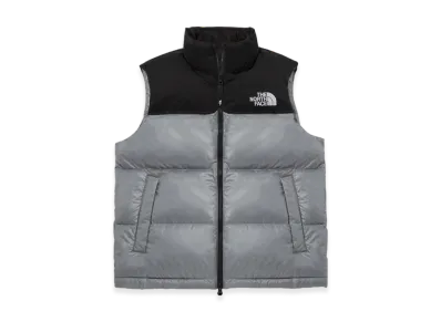 The North Face White Label Novelty Nuptse Down Vest "Heather Gray"