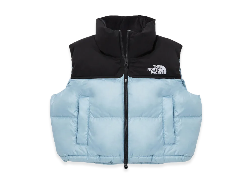 The North Face White Label Novelty Nuptse Down Vest (W) "Baby Blue"