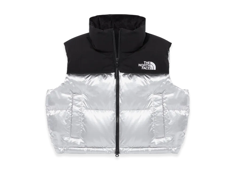 The North Face White Label Novelty Nuptse Down Vest SE (W) "Silver"