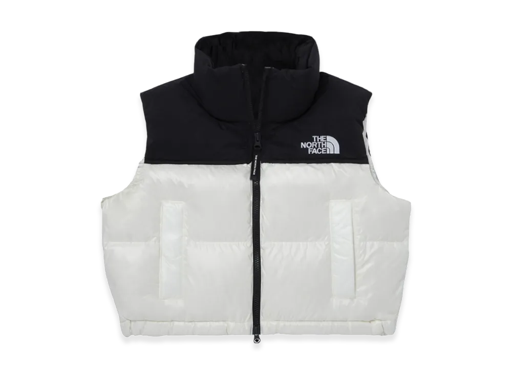 The North Face White Label Novelty Nuptse Down Vest (W) "White"