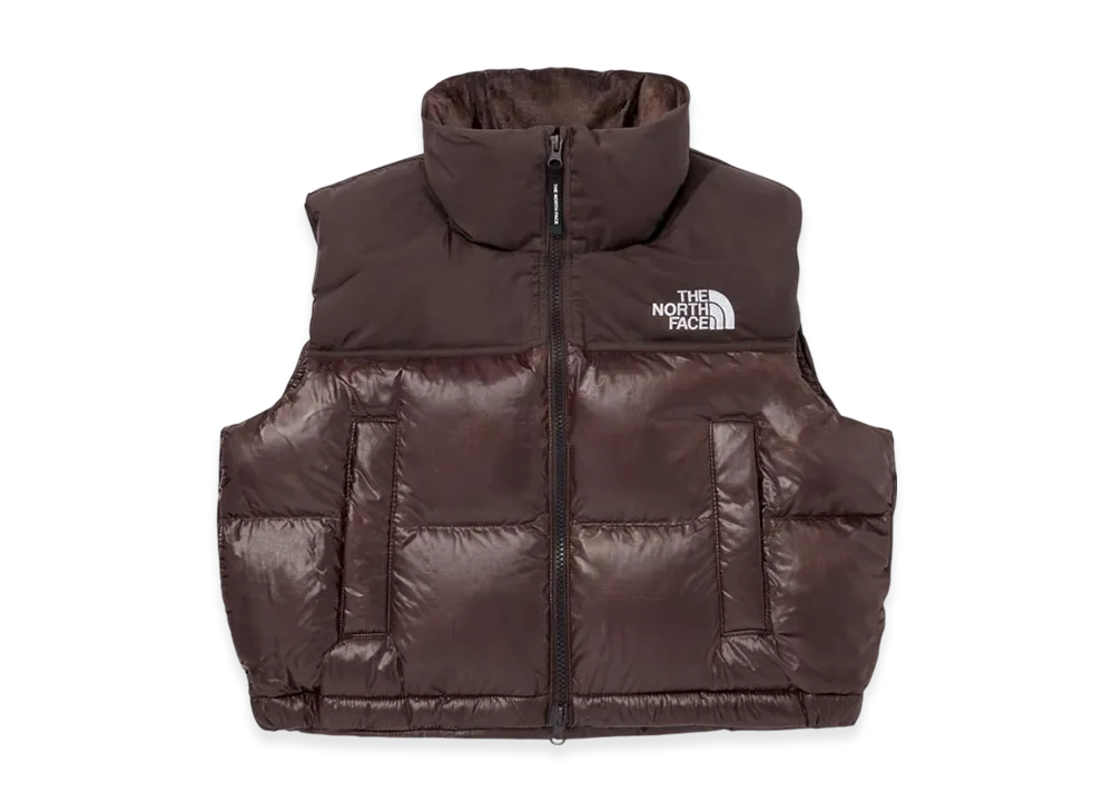 The North Face White Label Novelty Nuptse Down Vest (W) "Brown"