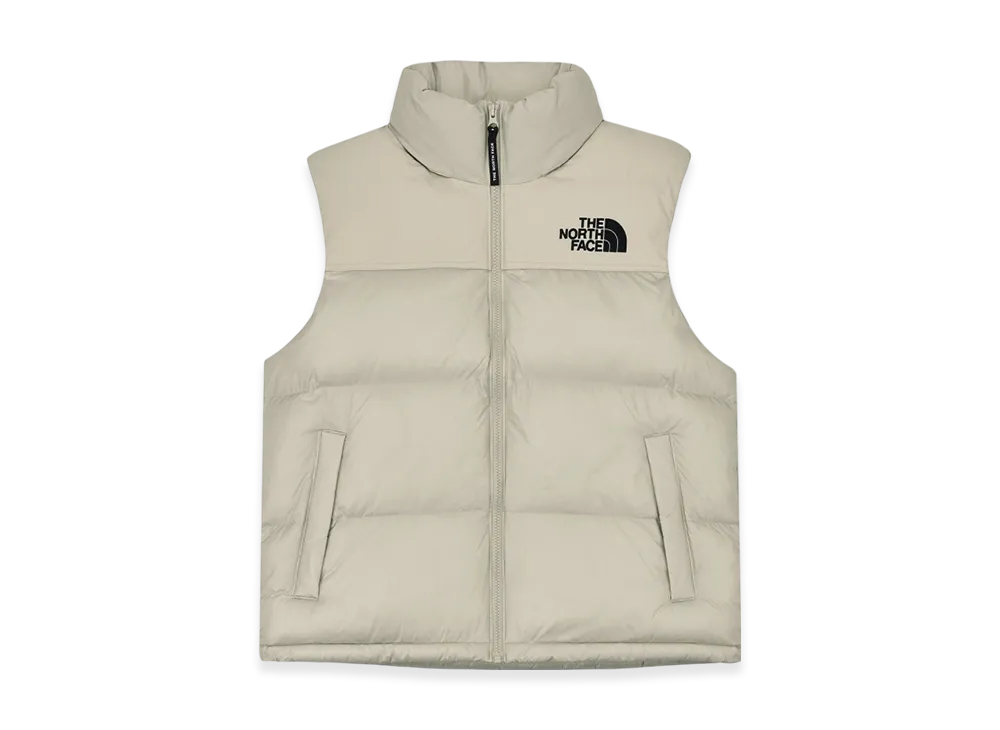 The North Face Nuptse On Ball Vest "White Sand"