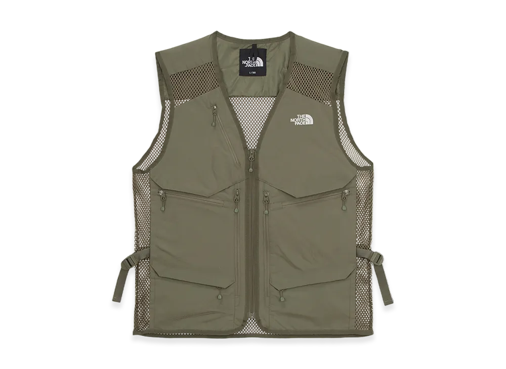 The North Face Gear Mesh Vest - 25SS "Burnt Olive"