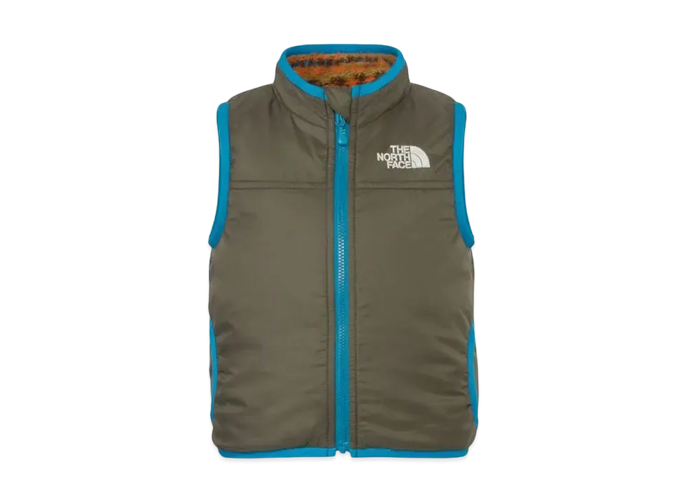 The North Face Baby Novelty Reversible Cozy Vest "New Taupe"