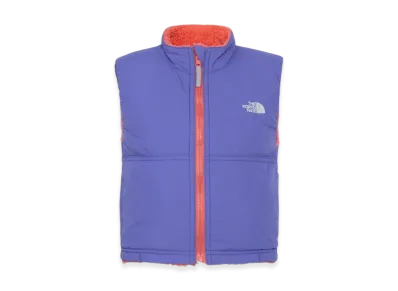 The North Face Reversible Cozy Vest Baby "Blue Iris/Living Coral"