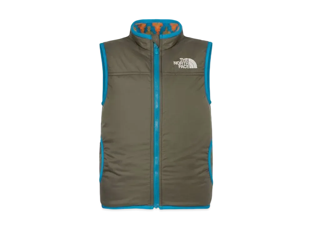 The North Face Kids Toddler Novelty Reversible Cozy Vest "New Taupe"