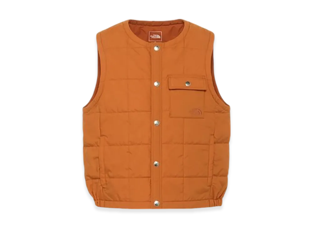The North Face Kids Med Warm Vest "Yam Orange"