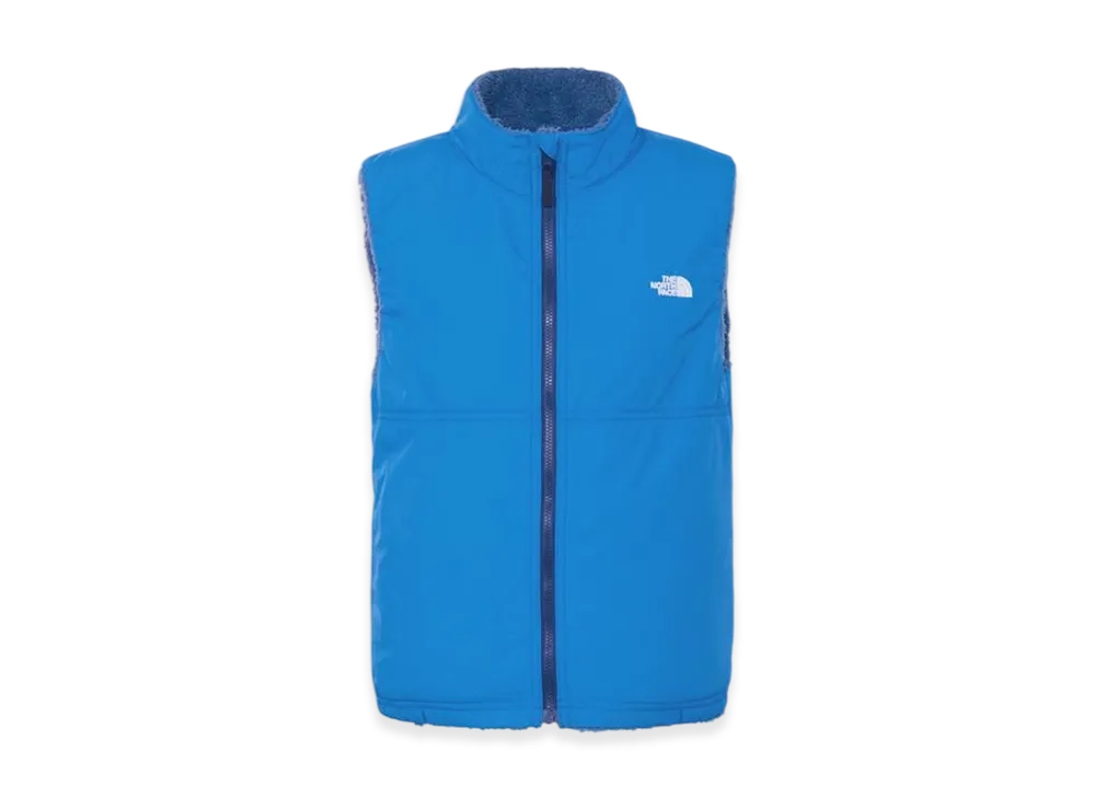 The North Face Reversible Cozy Vest Kids "Clear Lake Blue/Mountain Blue"