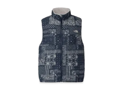 The North Face Novelty Reversible Cozy Vest Kids "Patchwork Navy"