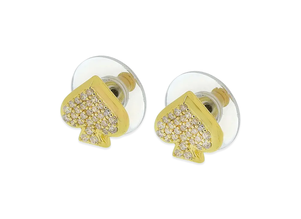 kate spade new york Women's Earrings "Clear/Gold"