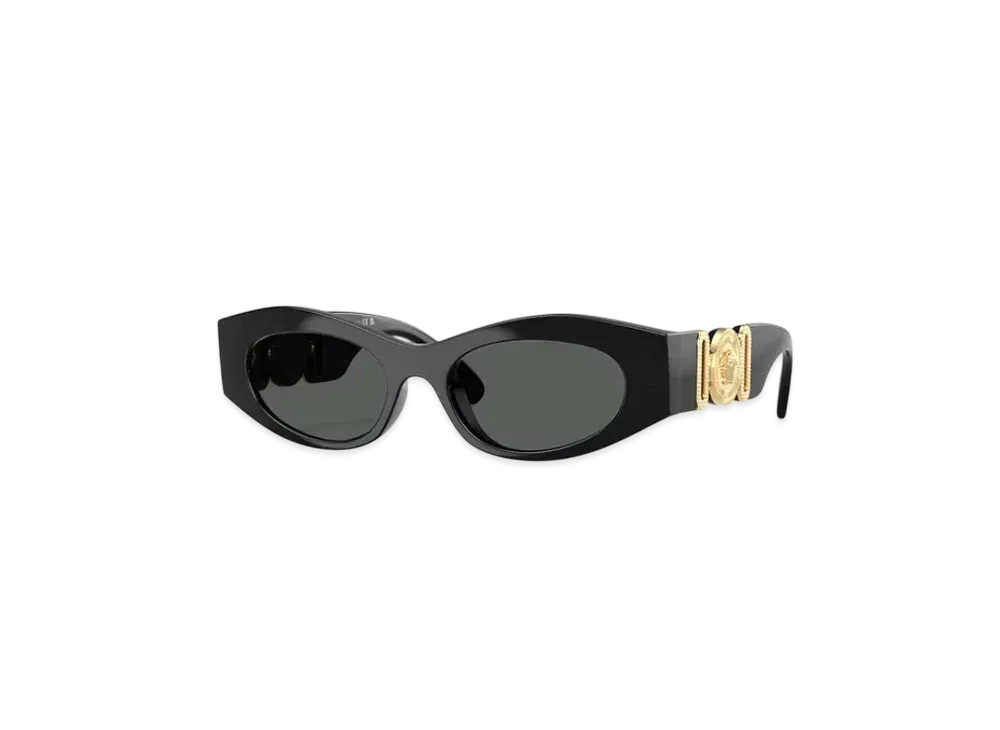 Versace Medusa Biggie Cat-Eye Sunglasses "Black/Gold"