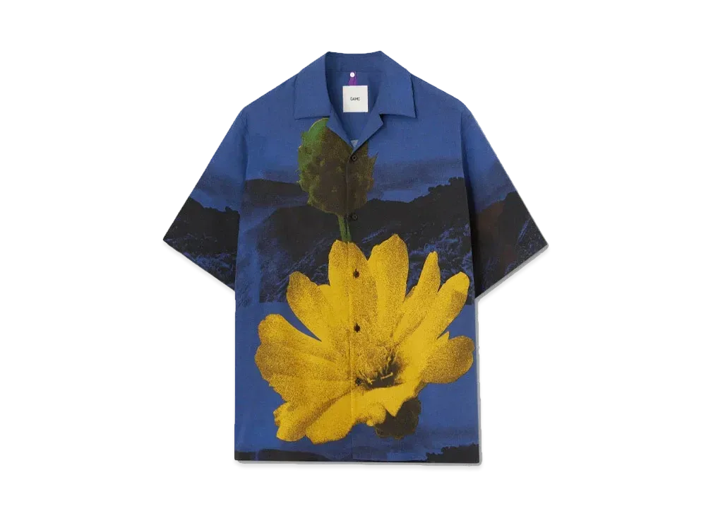 OAMC Kurt Shirt Flora "Blue"