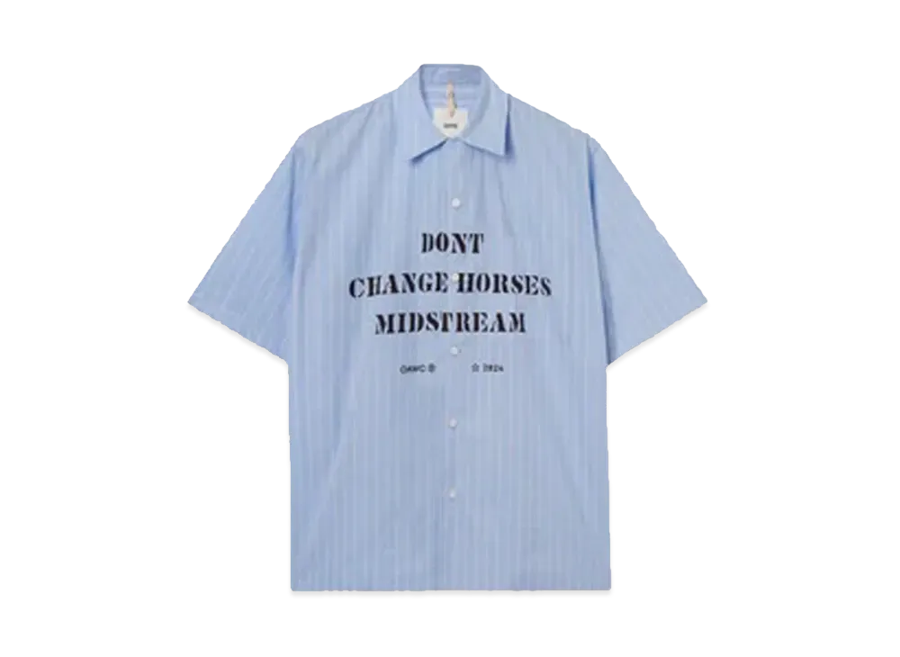OAMC Kurt Shirt Stripes "Light Blue"