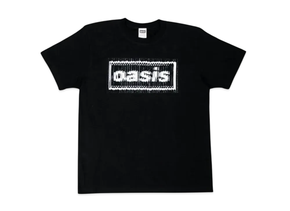 Oasis x Jill Furmanovsky x Kosuke Kawamura 30th Logo T-Shirt "Black"