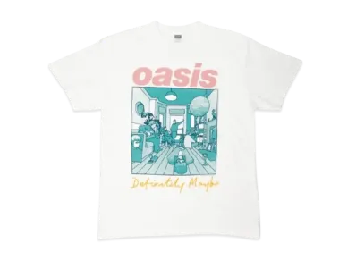 Oasis x Jill Furmanovsky x Kosuke Kawamura Definitely Maybe T-Shirt "White"