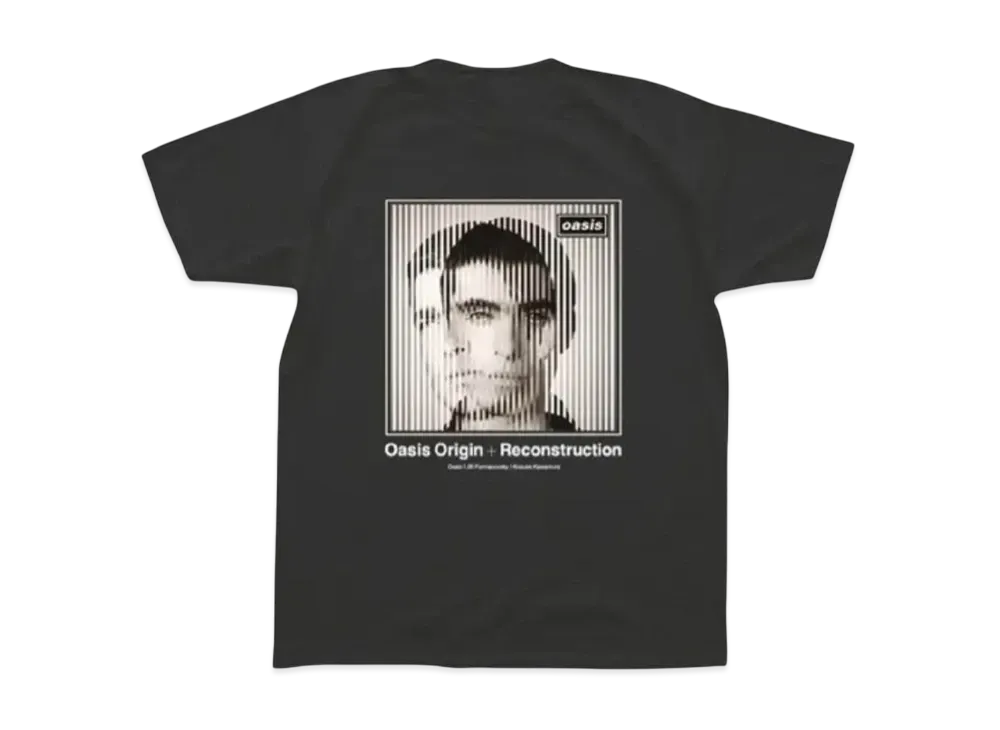 Oasis x Jill Furmanovsky x Kosuke Kawamura Portrait T-Shirt "Black"
