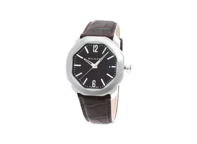 BVLGARI Octo "Black/Dark Brown"