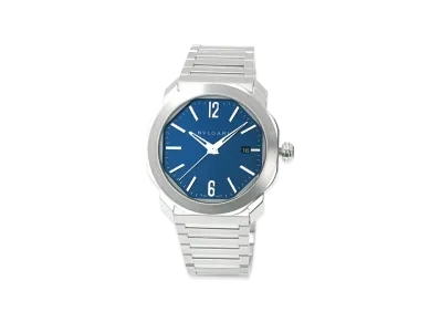 BVLGARI Octo "Silver/Navy"