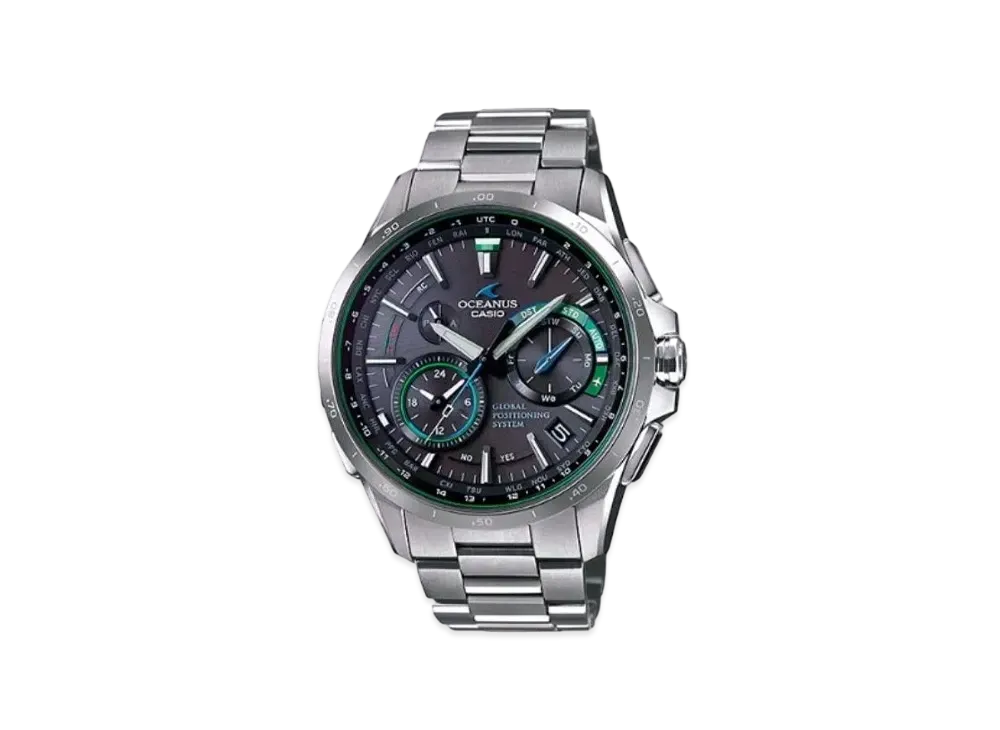 Casio OCEANUS GPS Solar OCW-G1000-1A2JF "Silver"