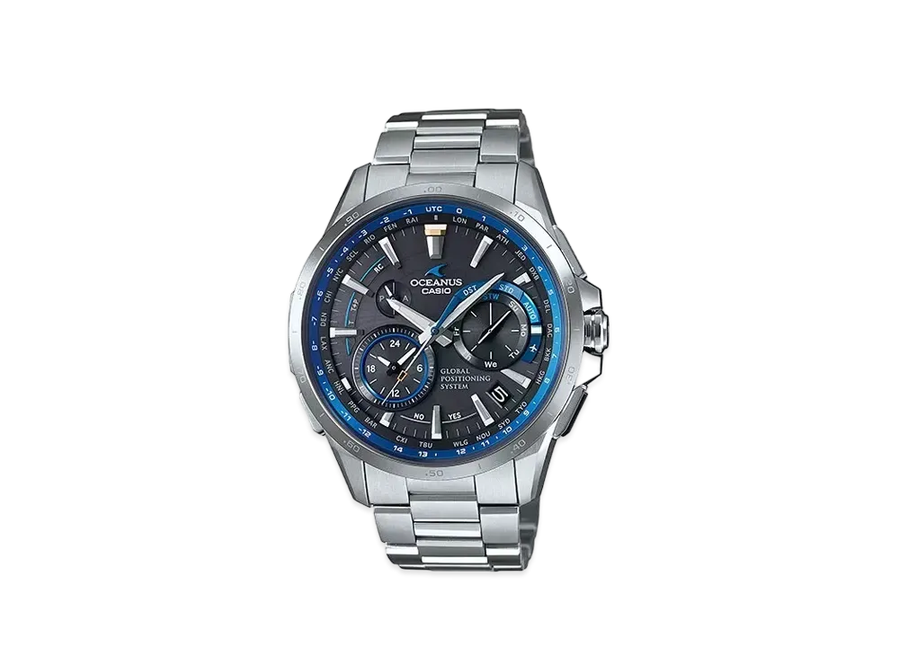 Casio OCEANUS GPS Solar OCW-G1000-1AJF "Silver"