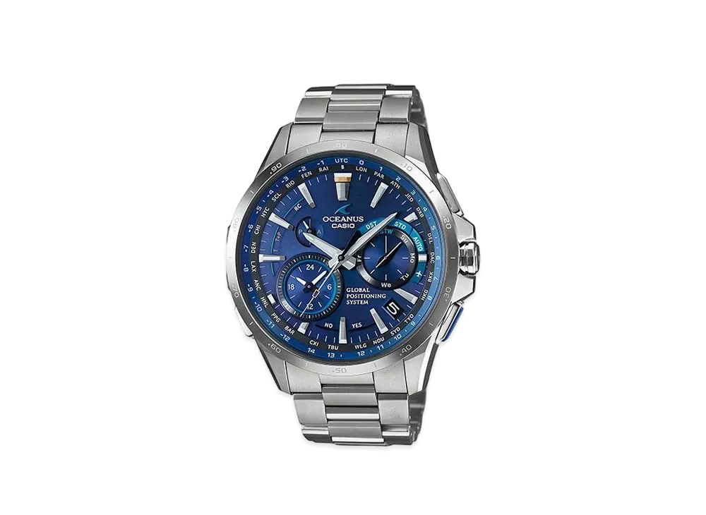 Casio OCEANUS GPS Solar OCW-G1000-2AJF "Silver"