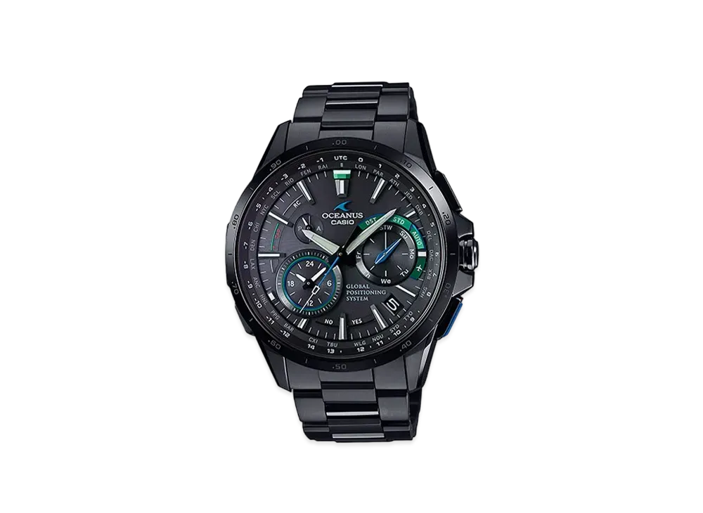 Casio OCEANUS GPS Solar OCW-G1000B-1A3JF "Black"