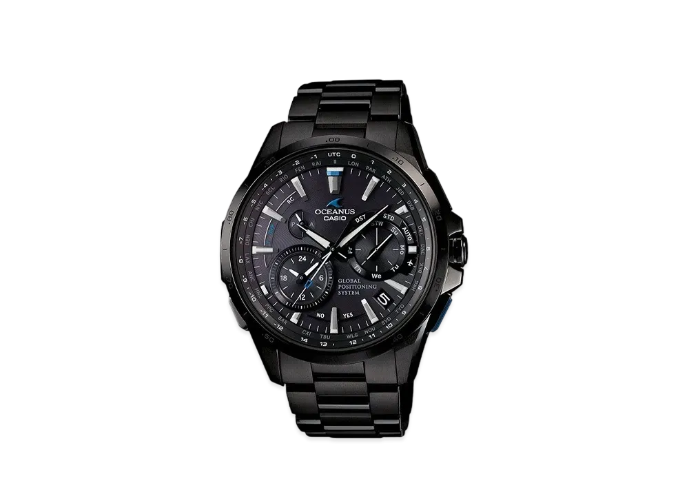 Casio OCEANUS GPS Solar OCW-G1000B-1AJF "Black"