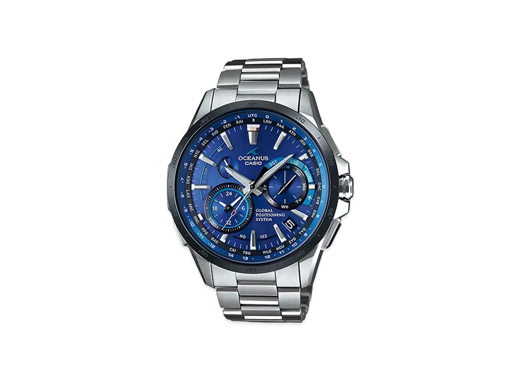 Casio OCEANUS GPS Solar OCW-G1000C-2AJR "Silver"