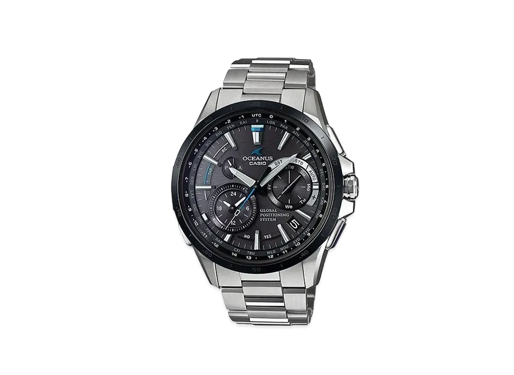 Casio OCEANUS GPS Solar OCW-G1000DB-1AJF "Silver"