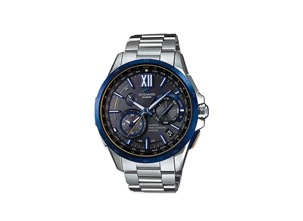 Casio OCEANUS GPS Solar OCW-G1000E-1AJF "Silver"
