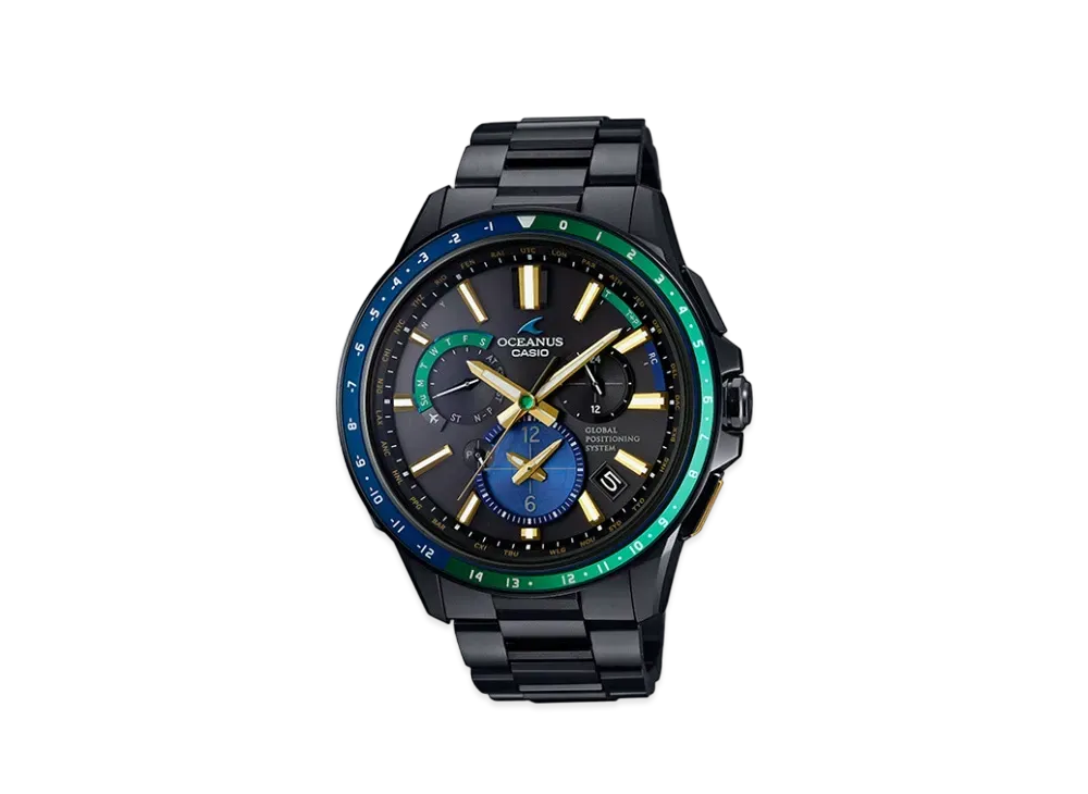 Casio OCEANUS GPS Solar OCW-G1100E-1AJF "Black"