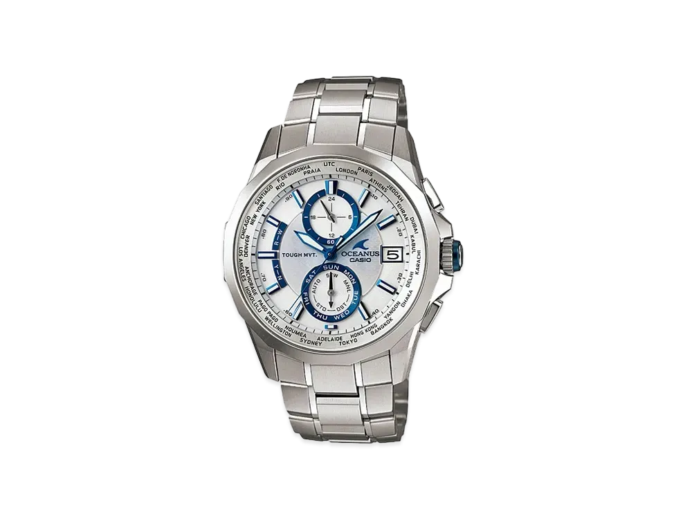 Casio OCEANUS Manta OCW-S2000PW-7AJF "Silver"