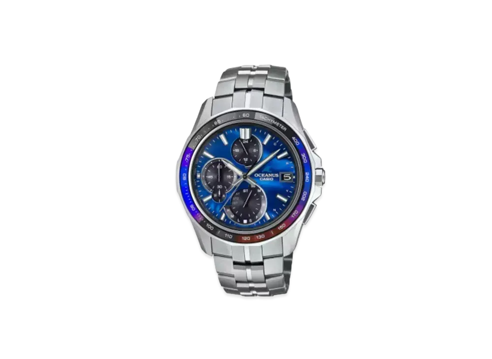 Casio Manta S7000 Series Oceanus 20th Anniversary Model World Exclusive 1200 "Blue" OCW-S7000BV-2AJR