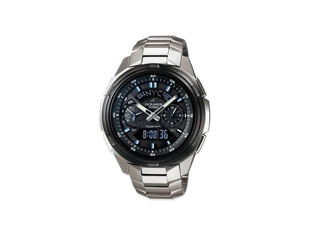 Casio OCEANUS Manta Analog-Digital OCW-T410TD-1AJF "Silver"