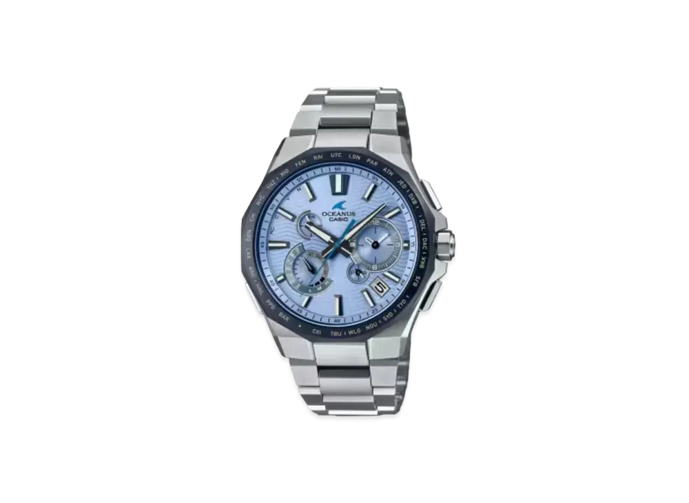 Casio Classic Line Oceanus 20th Anniversary Model World Exclusive 1000 "Light Blue" OCW-T6000BV-2AJR