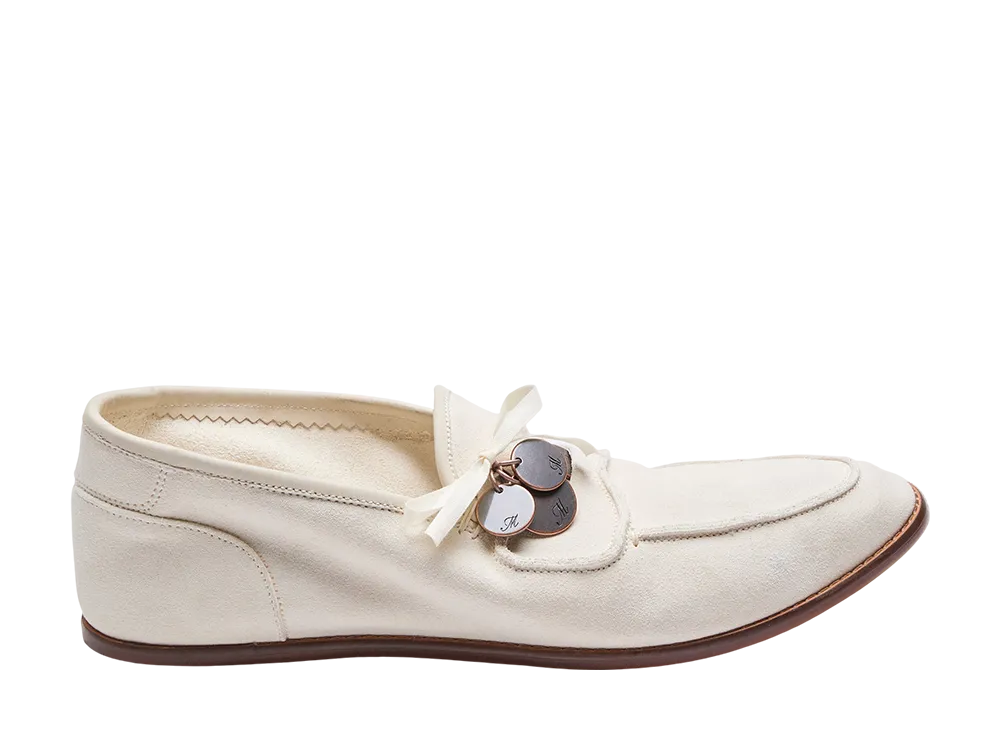 Midorikawa x SUICOKE COIN LOAFERS "Off White"