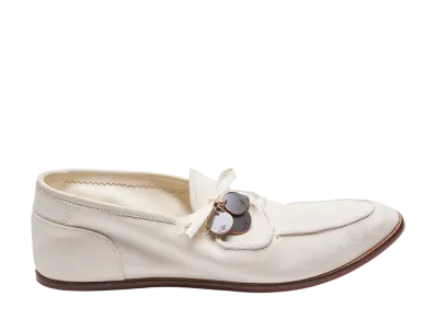 Midorikawa x SUICOKE COIN LOAFERS "Off White"